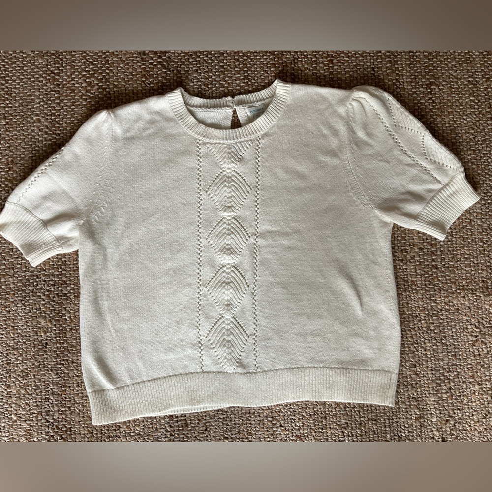 Sundance Mallory XXL ivory women sweater